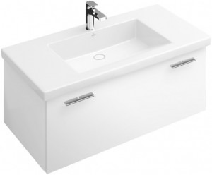 Тумба під раковину Villeroy & Boch Central Line підвісна 95х52.5х38.1 білий A289E2DH