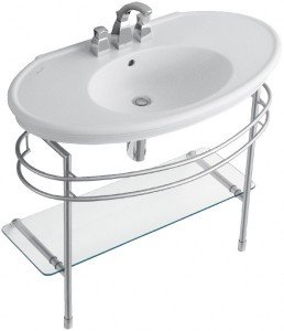 Тумба под раковину Villeroy&Boch Amadea напольная 96х50х81 металл 86970000