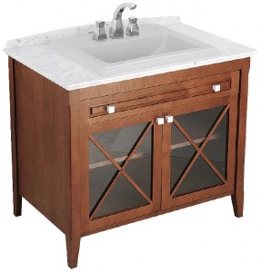 Тумба під раковину Villeroy & Boch Hommage 897910R2 підлоги 98.5х85х62 горіх 897910R2