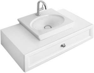 Тумба под раковину Villeroy&Boch La Belle подвесная 95х54х21 белая A62420DJ