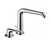 Змішувач для раковини одноважеля прихований з донним клапаном Hansgrohe Axor Bouroullec хром 19124000