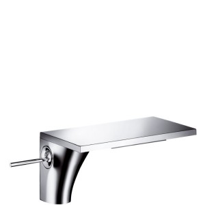 Змішувач для раковини з джойстиком каскадний Hansgrohe колекція Axor Massaud хром 18010000