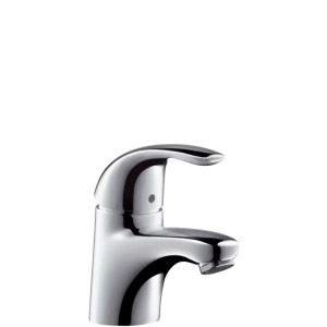 Змішувач для раковини одноважеля з донним клапаном Hansgrohe колекція Focus E хром 31700000