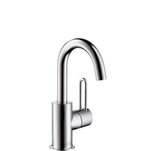 Смеситель для раковины однорычажный с донным клапаном высокий Hansgrohe Axor Uno2 хром 38035000
