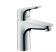 Змішувач для раковини одноважеля з донним клапаном Hansgrohe колекція Focus хром 31607000