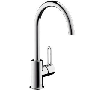 Змішувач для раковини одноважеля з донним клапаном високий Hansgrohe Axor Uno2 хром 38030000