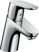 Змішувач для раковини одноважеля з донним клапаном Hansgrohe колекція Focus E2 хром 31730000