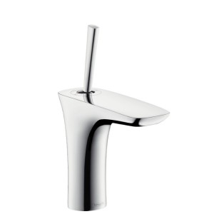 Смеситель для раковины с джойстиком и донным клапаном Hansgrohe коллекция PuraVida хром 15074000