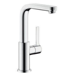 Смеситель для раковины однорычажный с донным клапаном высокий Hansgrohe Metris S хром 31159000