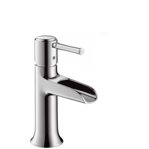 Змішувач для раковини одноважеля з донним клапаном каскадний Hansgrohe Talis Classic хром 14127000