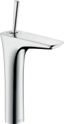 Змішувач для раковини з джойстиком високий Hansgrohe колекція PuraVida хром 15081000