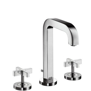 Смеситель для раковины двухвентильный с донным клапаном Hansgrohe Axor Citterio хром 39133000