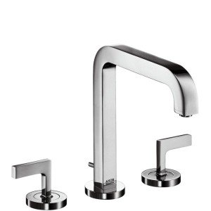 Змішувач для раковини Двохважеля з донним клапаном Hansgrohe Axor Citterio хром 39155000