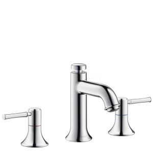 Змішувач для раковини Двохважеля з донним клапаном Hansgrohe Talis Classic хром 14113000