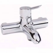 Змішувач одинважільний для ванни з коротким виливом Hansgrohe колекція Focus S хром 31742000