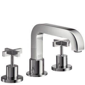 Змішувач двохвентильний на борт ванни Hansgrohe колекція Axor Citterio хром 39436000