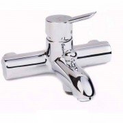 Смеситель однорычажный для ванны с коротким изливом Hansgrohe коллекция Focus S хром 31742000