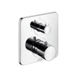 Змішувач з термостатом прихований (вбудований) Hansgrohe колекція Axor Citterio M хром 34725000