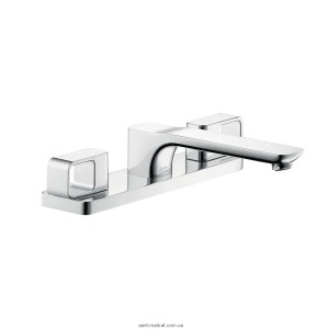 Смеситель двухвентильный на борт ванны Hansgrohe коллекция Axor Urquiola хром 11436000