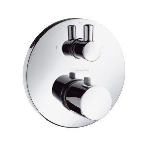 Смеситель с термостатом скрытый (встраиваемый) Hansgrohe коллекция Ecostat S хром 15721000