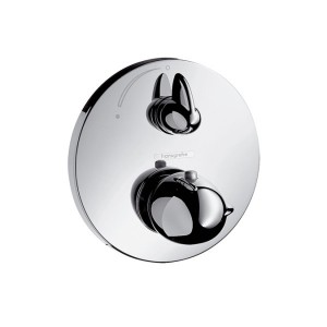 Смеситель с термостатом скрытый (встраиваемый) Hansgrohe коллекция Ecostat E хром 15700000