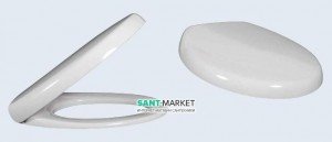 Сидіння з кришкою для унітазу Villeroy & Boch Aveo з мікроліфтом і швидким зняттям 9957S1R1