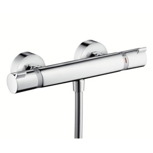 Смеситель для душа настенный двухвентильный с термостатом Hansgrohe Ecostat Comfort хром 13116000