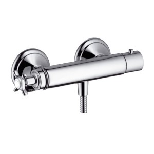 Смеситель для душа настенный двухвентильный с термостатом Hansgrohe Axor Montreux хром 16261000