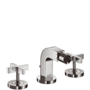 Hansgrohe Axor Citterio Змішувач для біде на 3 отвори з хрестовим руків'ям ½ '39233000