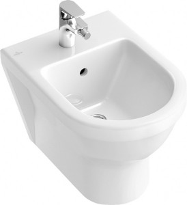 Біде підвісне Villeroy & Boch колекція Omnia Architectura 56х37х42 з переливом 54730001