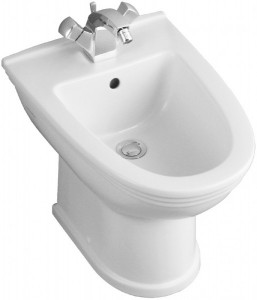 Біде підлогове Villeroy & Boch колекція Century 57х39х41 з переливом 745700R1