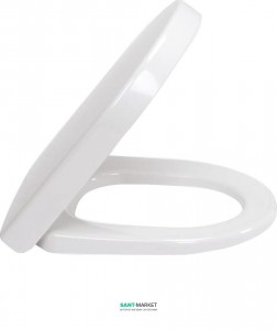 Сиденье с крышкой для унитаза Villeroy&Boch Subway 2.0 белая 9M68S101