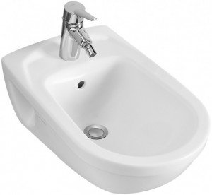 Біде підвісне Villeroy & Boch колекція Omnia classic 56х37х40 з переливом 74180001