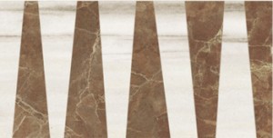 Cerim Плитка 729661 PRECIOUS INLAY PEARL / CHOCOLATE 184413