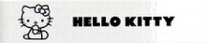 Gamma Due Плитка Hello Kitty HKD020208 CUTE BLACK LIST фриз 180694