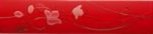 Ibero Плитка Roppe CNF VELVET RED фриз 138371