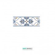 Mainzu Плитка Zocalo L-25 фриз 187573