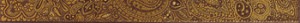 Vives Плитка Cachemira LIST MADRAS ORO MARRON фриз 81367