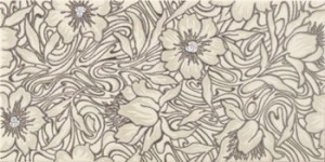 Vives Плитка Vergel ROSALEDA CRYSTAL PLATA декор 110334