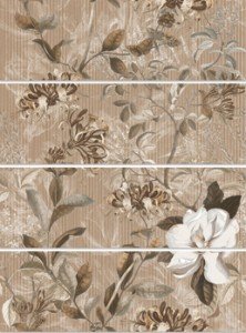 Vives Плитка Plisse SCARLET-4 SIENA декор4 171045