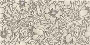 Vives Плитка Vergel ROSALEDA CRYSTAL PLATA декор 110334