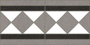 Vives Плитка BARNET CEN.BASILDON BLANCO фриз 206703