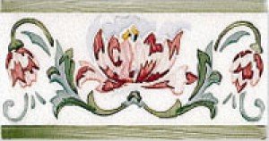 Adex Плитка Modernista ADMO3021 CNF BENIDOLEIG PB VERDE C / C M фриз 153017