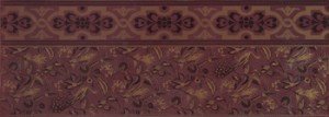 Venus Ceramica Плитка PLAISIR WALLPAPER ROYAL BURGUNDY 207124