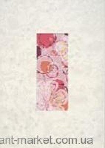 Березакераміка Плитка МАЛЬВА РОЖЕВИЙ (БЕР) декор 143978