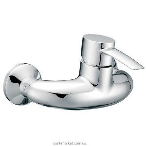Смеситель для душа настенный однорычажный Ferro коллекция Monza хром BMO7