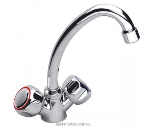 Смеситель для раковины двухвентильный Ferro коллекция Standard New хром BSTC2