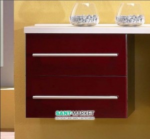 Тумба під раковину Gorenje Avon F60.70 підвісна 60х45х50 бордо 786100