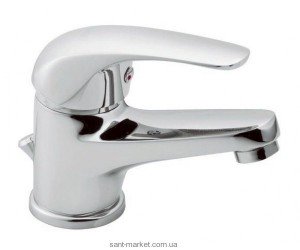 Змішувач для раковини одноважеля з донним клапаном Ferro колекція Basic хром BBC2