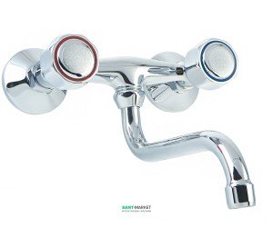 Смеситель для кухни Ferro Standard однорычажный настенный ретростиль BST5